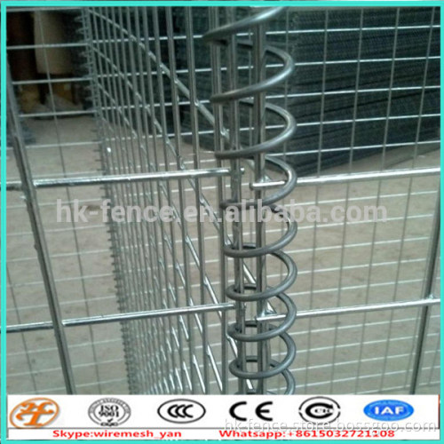wholesale pvc coated gabion box galvanised low carbon steel